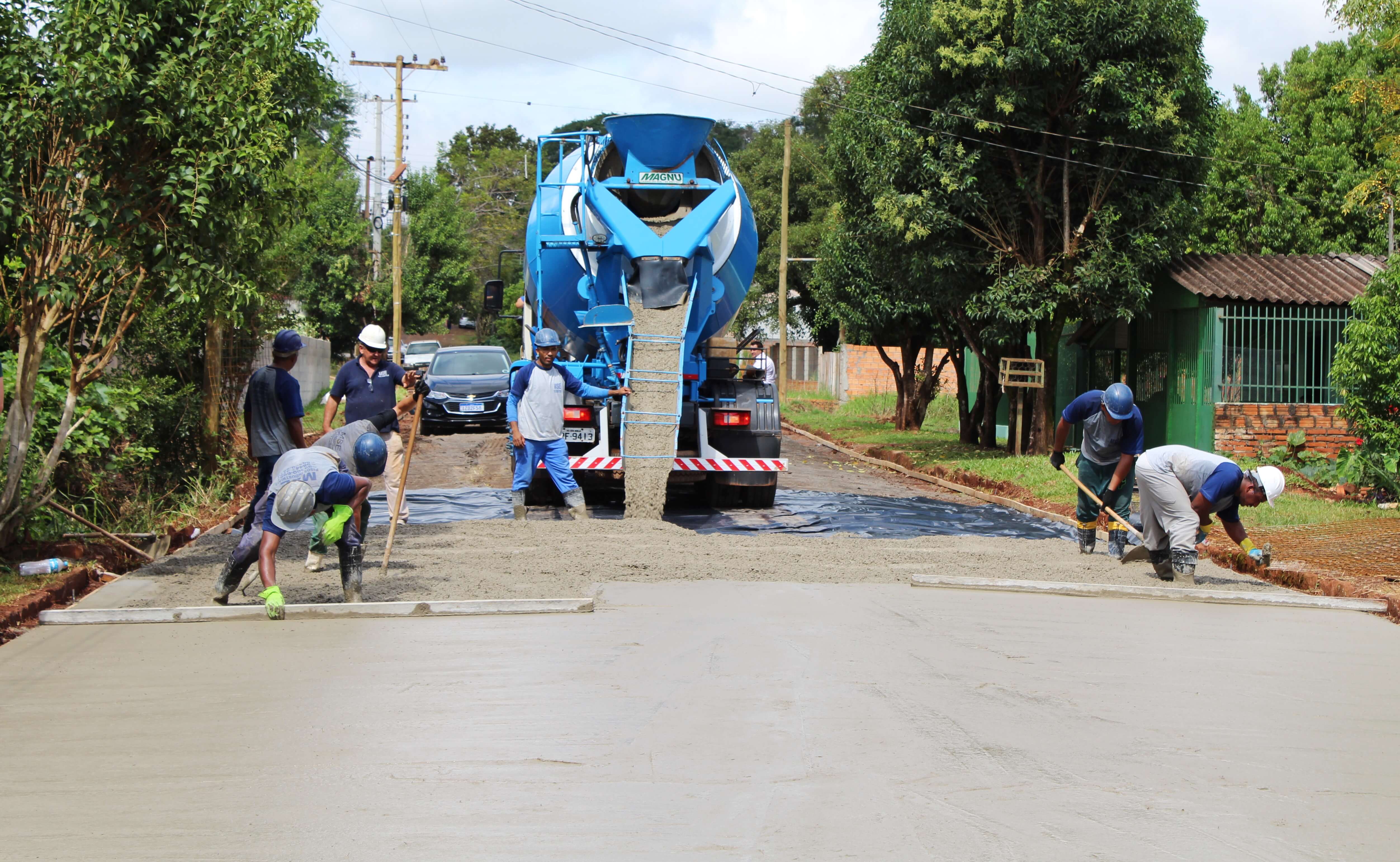 Pavimentação com concreto usinado será executada em trecho da Rua São João